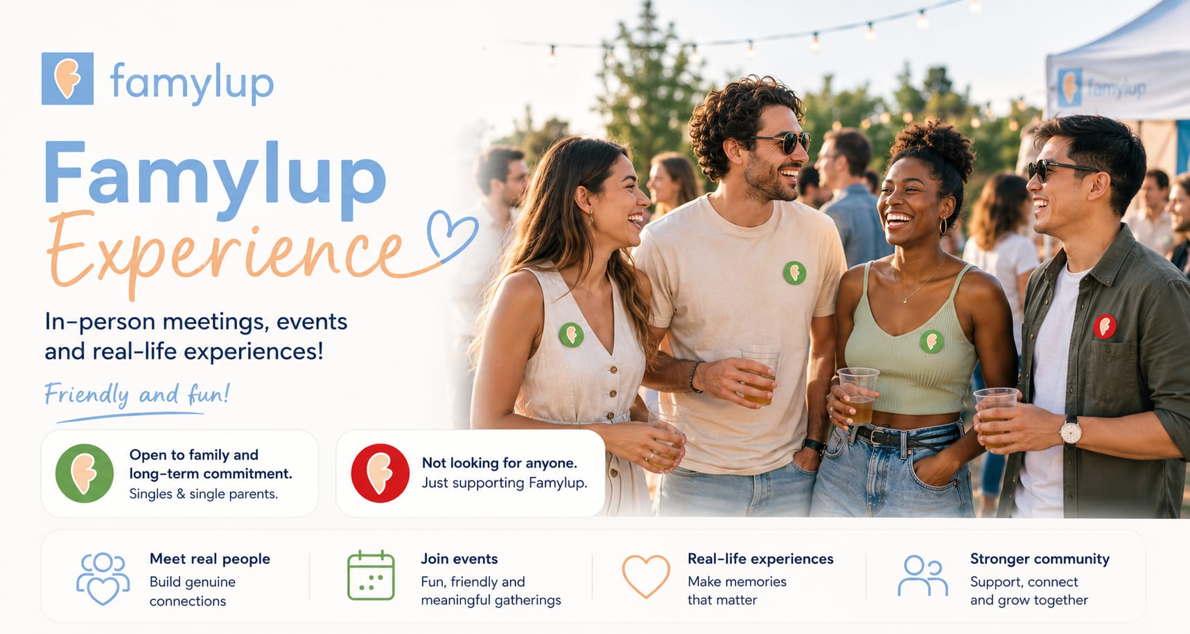 Famylup Connect event experience